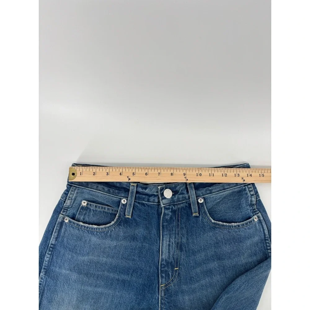 NWOT AMO Sandra Baggy Jeans Sz 25 (Meas 28) Barrel Wide Leg Cottagecore MSRP 318 - Picture 16 of 16